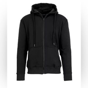 NEW - Blue Ice Premium Clothing Black Full Zip Hoodie